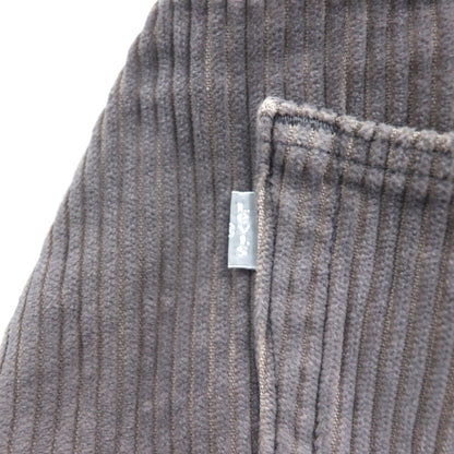 Levi's SILVER TAB 90s Baggy Chino Wide Corduroy Pants, Size M, Gray, BAGGY Silver Tab, 39290-0007