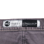 Levi's SILVER TAB 90年代 バギー チノパンツ ワイド コーデュロイパンツ M グレー BAGGY シルバータブ 39290-0007