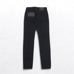 McQ Alexander McQUEEN スキニージーンズ デニムパンツ M ブラック 349498 HYBRID LOW WAIST SKINNY JEANS 未使用品
