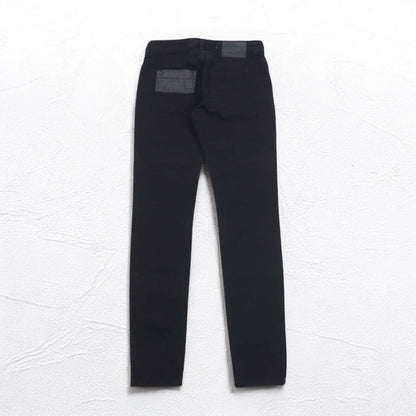 McQ Alexander McQUEEN スキニージーンズ デニムパンツ M ブラック 349498 HYBRID LOW WAIST SKINNY JEANS 未使用品