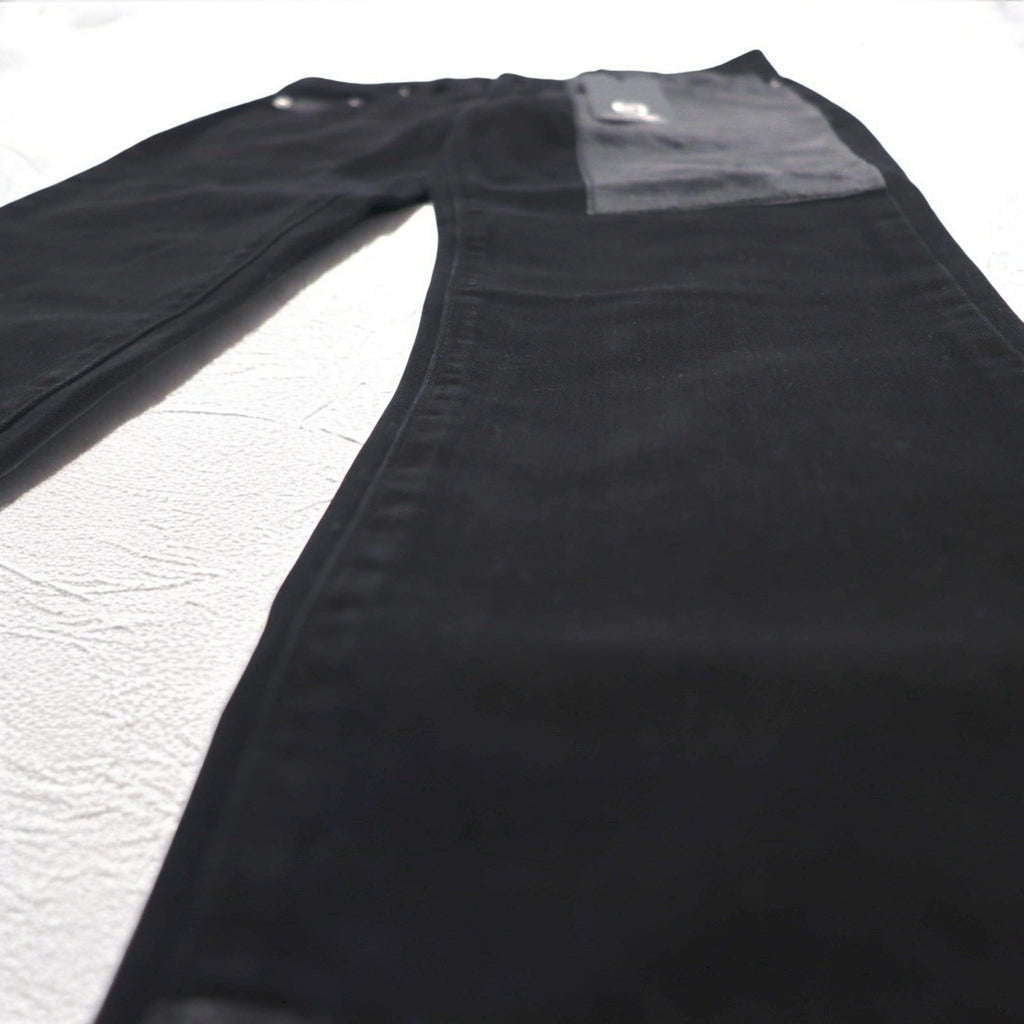 McQ Alexander McQUEEN スキニージーンズ デニムパンツ M ブラック 349498 HYBRID LOW WAIST SKINNY JEANS 未使用品