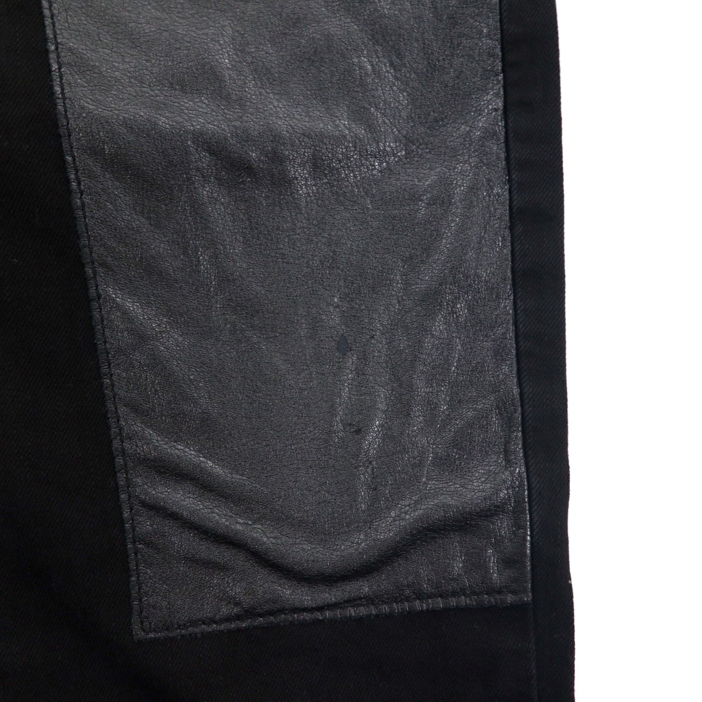 McQ Alexander McQUEEN スキニージーンズ デニムパンツ M ブラック 349498 HYBRID LOW WAIST SKINNY JEANS 未使用品