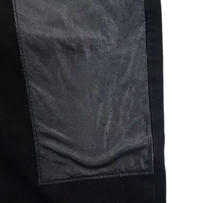 McQ Alexander McQUEEN スキニージーンズ デニムパンツ M ブラック 349498 HYBRID LOW WAIST SKINNY JEANS 未使用品