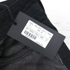 McQ Alexander McQUEEN スキニージーンズ デニムパンツ M ブラック 349498 HYBRID LOW WAIST SKINNY JEANS 未使用品