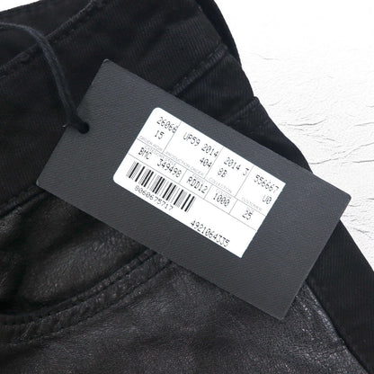 McQ Alexander McQUEEN スキニージーンズ デニムパンツ M ブラック 349498 HYBRID LOW WAIST SKINNY JEANS 未使用品