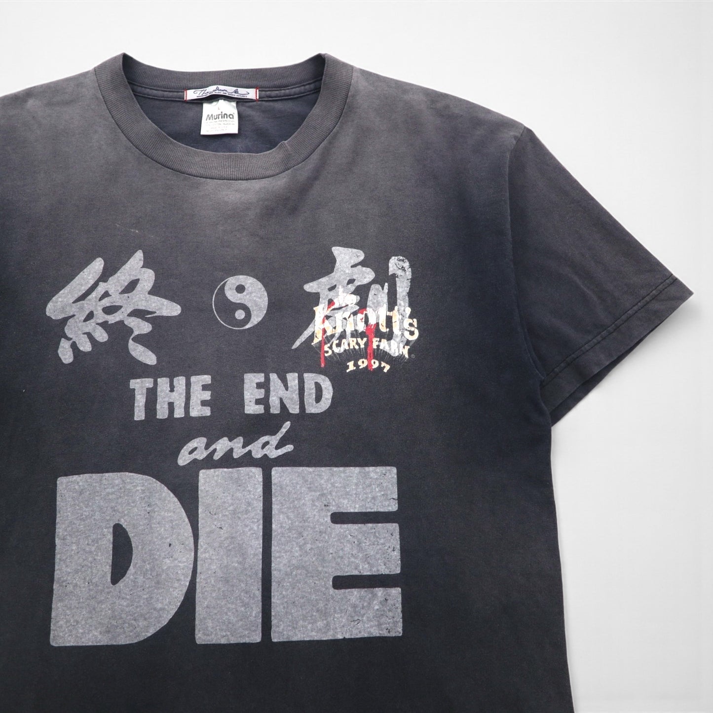 THE DAWN B - From the End of the New World T-shirt, Vintage Remake, Made in USA, Size L, Gray, Dawn