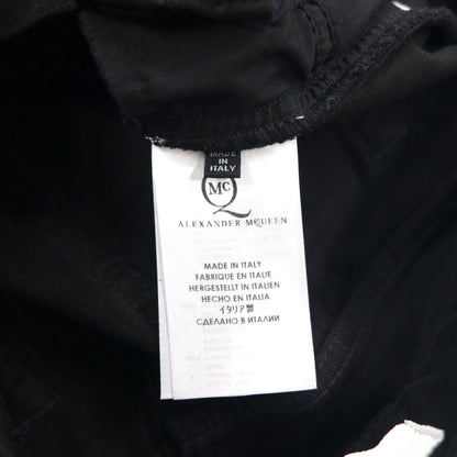McQ Alexander McQUEEN スキニージーンズ デニムパンツ M ブラック 349498 HYBRID LOW WAIST SKINNY JEANS 未使用品