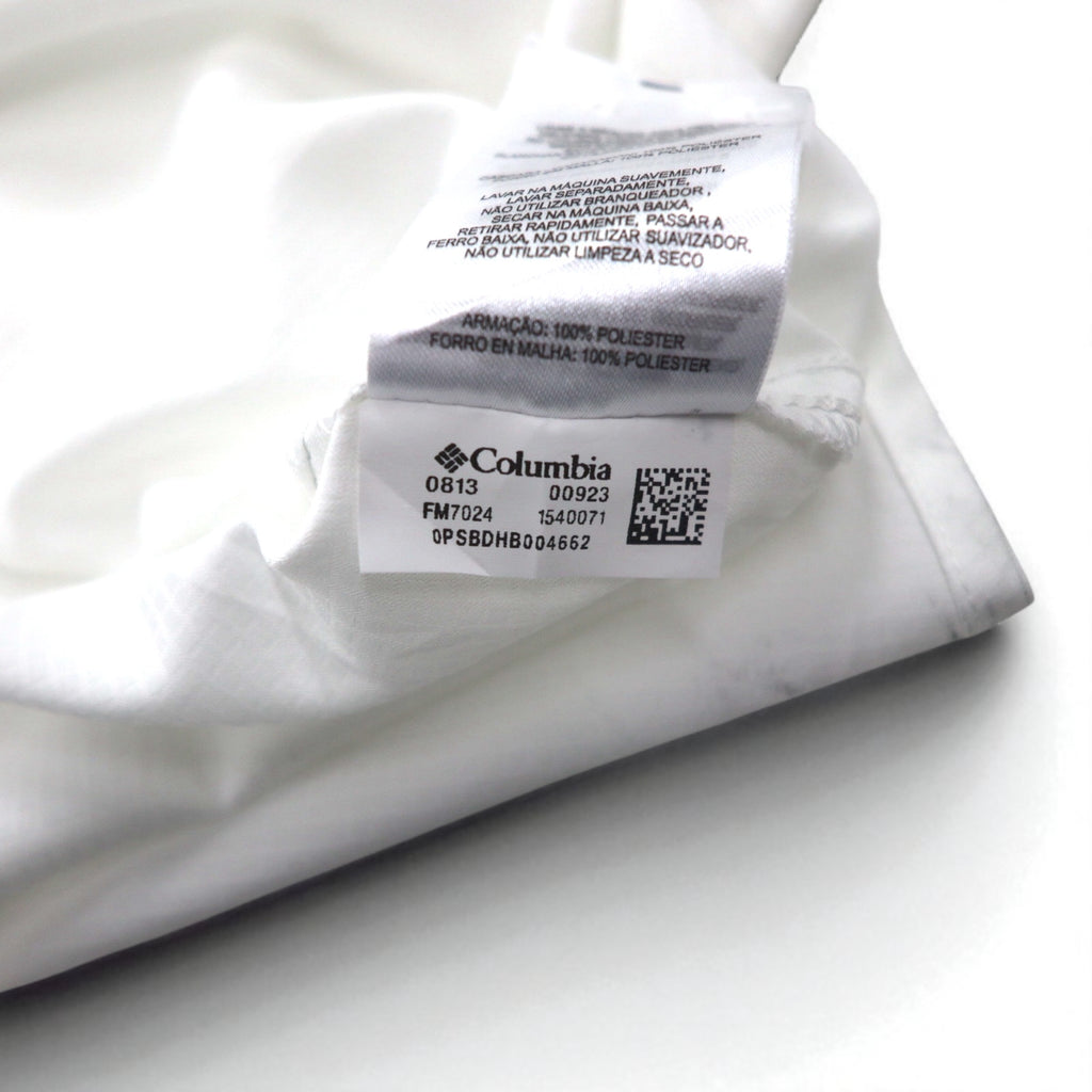 Columbia PFG Omni-Shade Fishing Shirt, XL, White, Polyester, FM7024