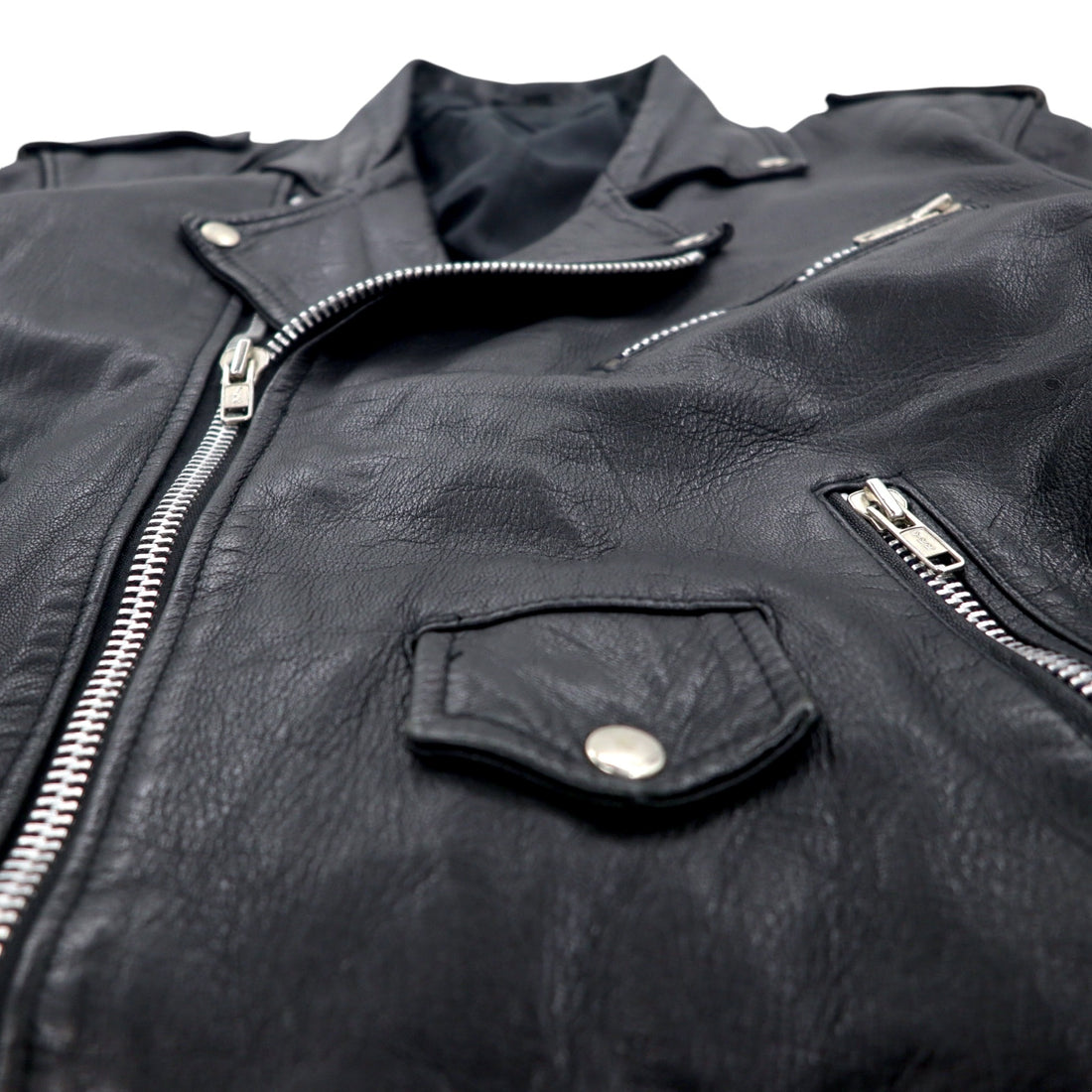 Vintage Double Riders Leather Jacket Double Riders Leather Jacket Pakijan L Black Made in Pakistan
