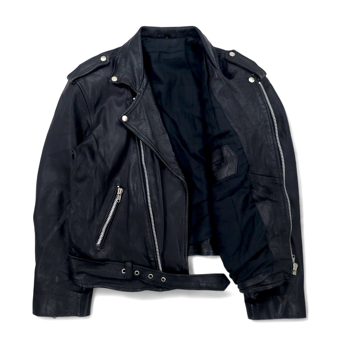 Vintage Double Riders Leather Jacket Double Riders Leather Jacket Pakijan L Black Made in Pakistan