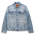 日本然リトテ-古着オンライン-Levi's デニムジャケット Gジャン XL ブルー アイスウォッシュ コットン 47024-0010 コロンビア製-Levi's Denim Jacket G Jean XL Blue Ice Wash Cotton 47024-0010 Colombia Made