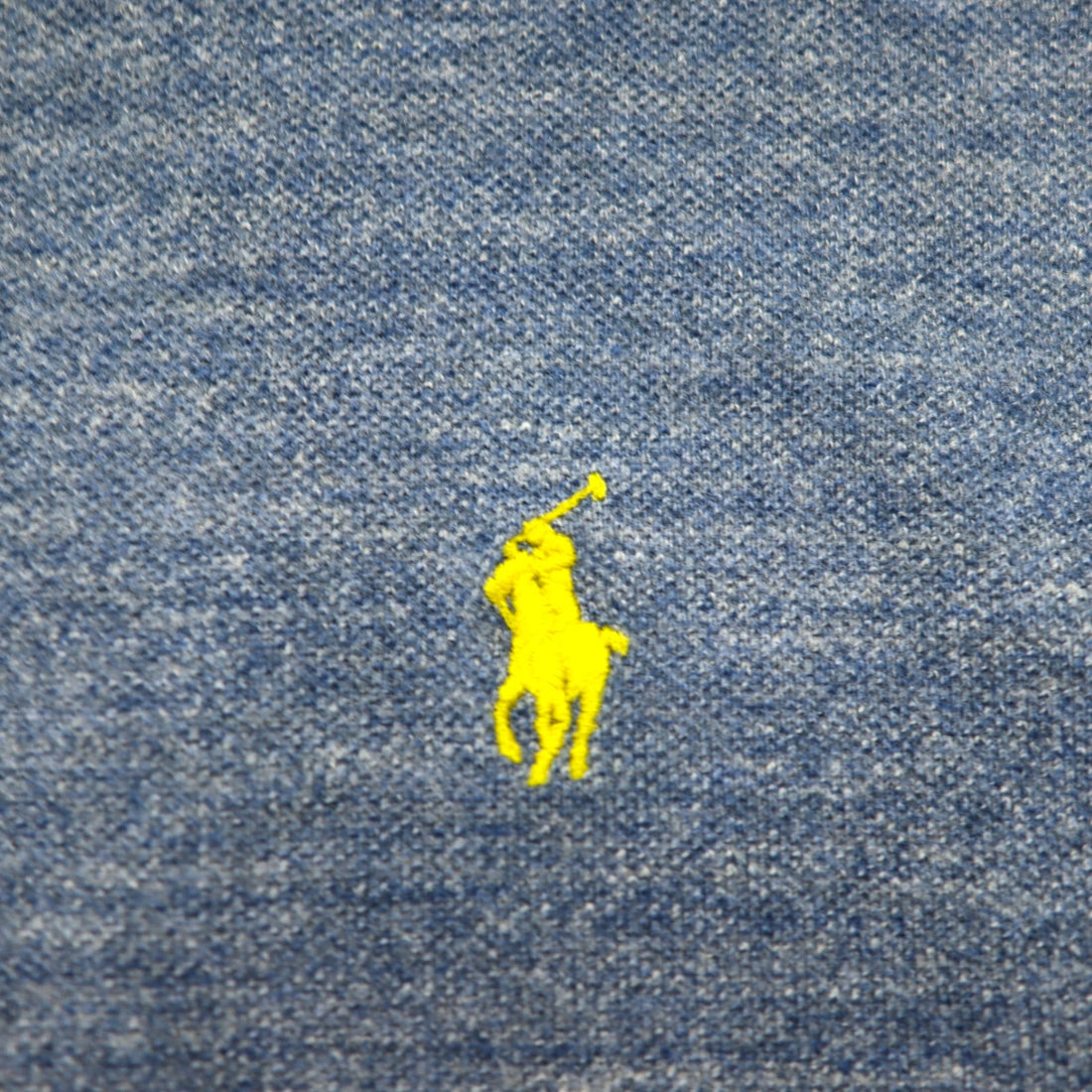 POLO RALPH LAUREN Polo shirt M Navy Cotton Pique Small pony embroidery