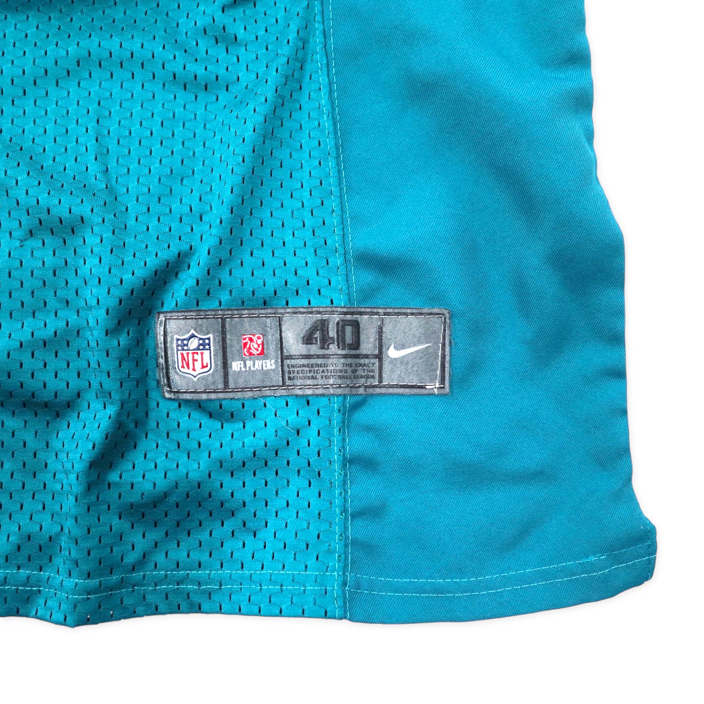 NIKE NFL ゲームシャツ 40 グリーン ポリエステル メッシュ JAGS ナンバリング RAMSEY
