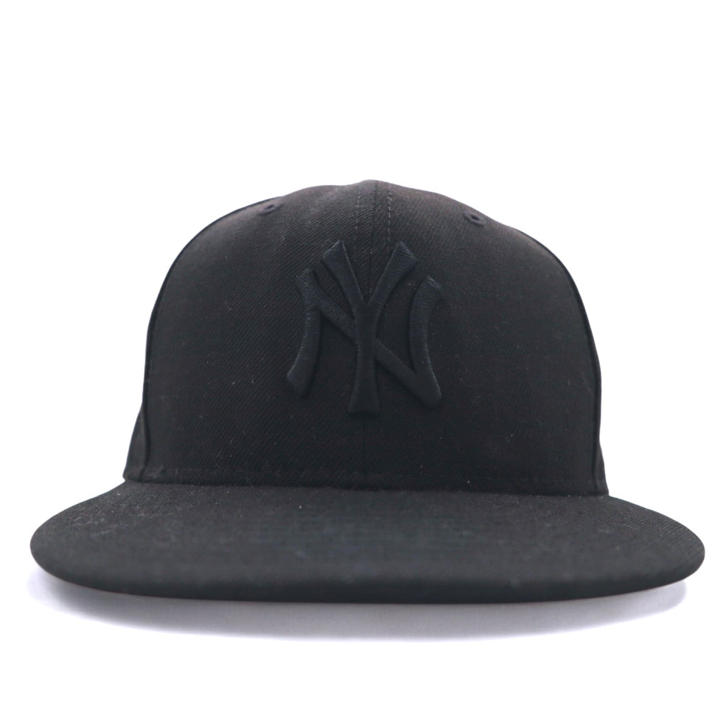 NEWERA ベースボールキャップ 58.7cm ブラック アクリル MLB ニューヨーク ヤンキース