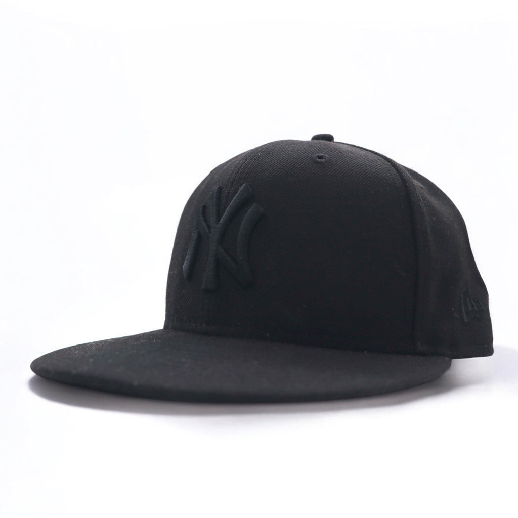 NEWERA ベースボールキャップ 58.7cm ブラック アクリル MLB ニューヨーク ヤンキース