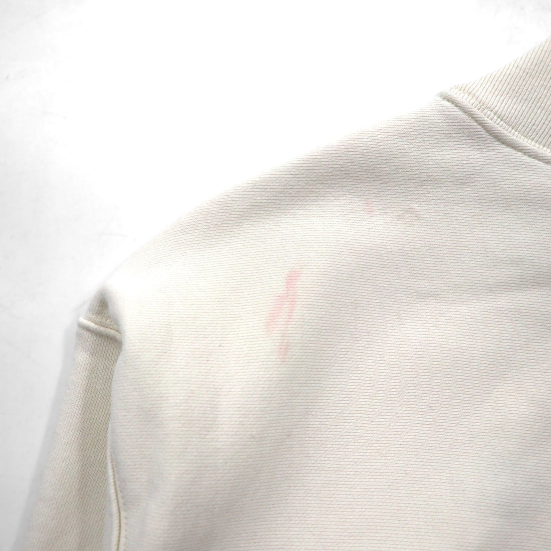 Champion Reverse Weave High Neck Cropped Sweatshirt, Size XL, White, with Blue Single Tag, Reissue, Short Length