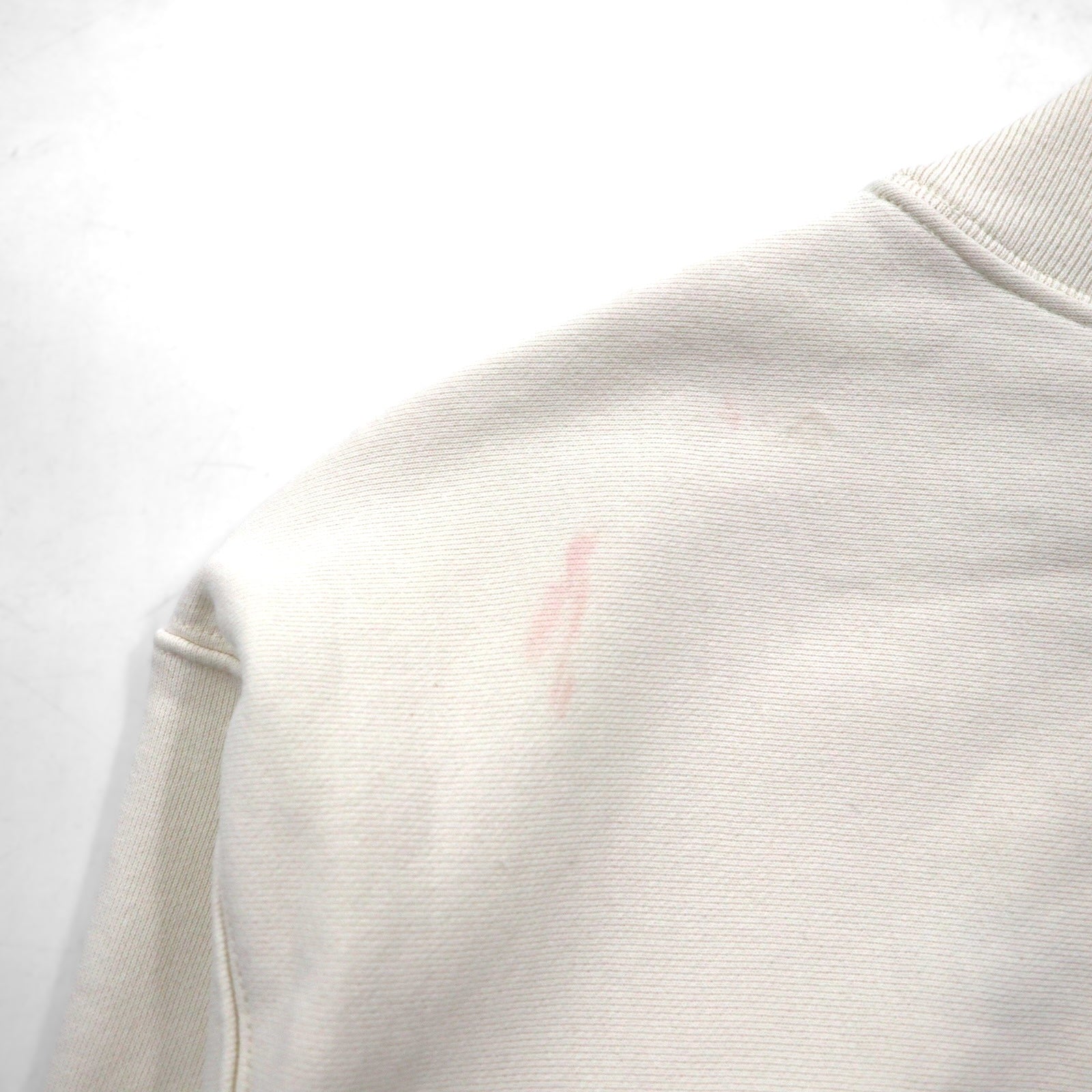 Champion Reverse Weave High Neck Cropped Sweatshirt, Size XL, White, with Blue Single Tag, Reissue, Short Length