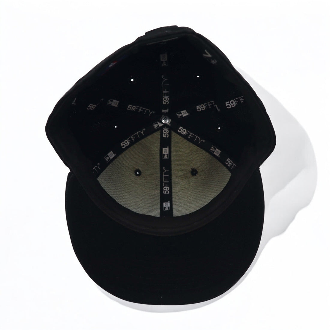 NEWERA ベースボールキャップ 58.7cm ブラック アクリル MLB ニューヨーク ヤンキース
