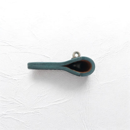 blackmeans メリケン ライターケース ターコイズ ブルー レザー スナップフック