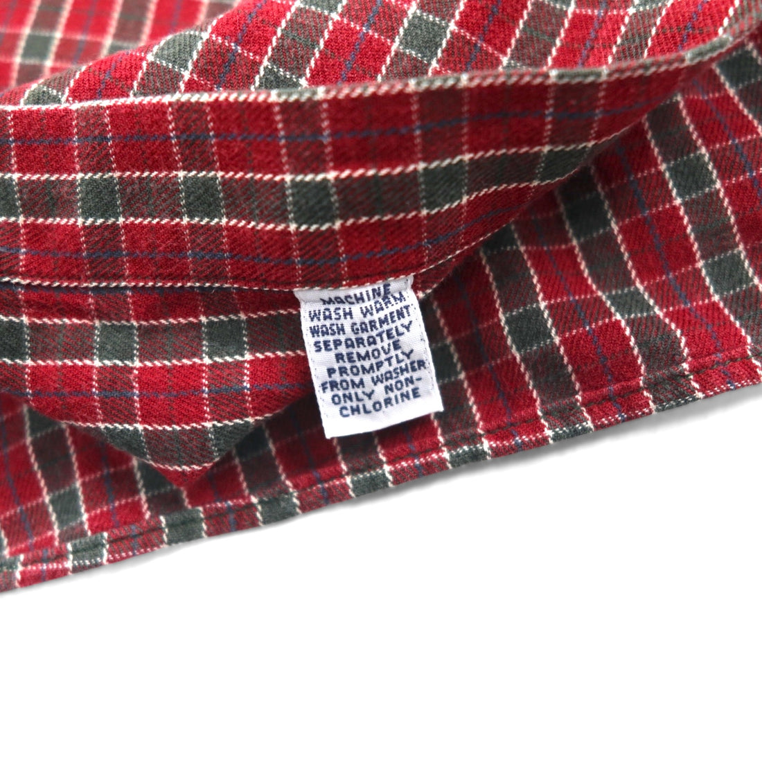 Ralph Lauren 90s Button-Down Flannel Shirt, Size 2XL, Red Check, Blaire Small Pony Embroidery