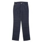 日本然リトテ-古着オンライン-GUCCI ストレッチ デニムパンツ 40 ブルー 濃紺 ジッパーフライ イタリア製-GUCCI Stretch Denim Pants 40 Blue Navy Zipper Fly Italy Made