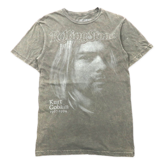 ROLLING STONE COLLECTION ニルヴァーナ カートコバーン バンドTシャツ M グレー コットン Kurt Cobain 1967-1994