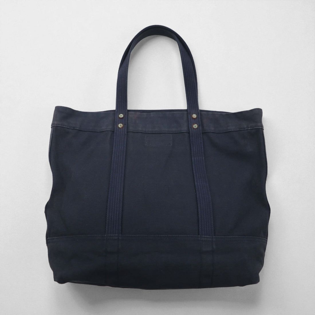 Polo Ralph Lauren Vintage Big Pony Tote Bag in Navy Canvas