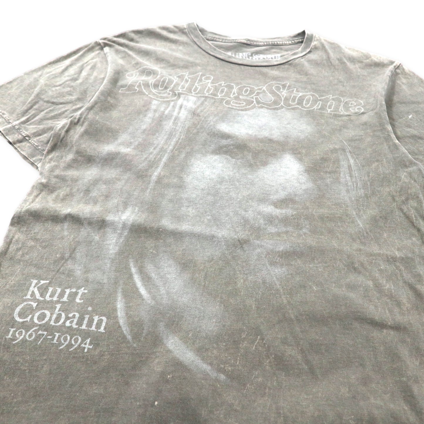 ROLLING STONE COLLECTION ニルヴァーナ カートコバーン バンドTシャツ M グレー コットン Kurt Cobain 1967-1994