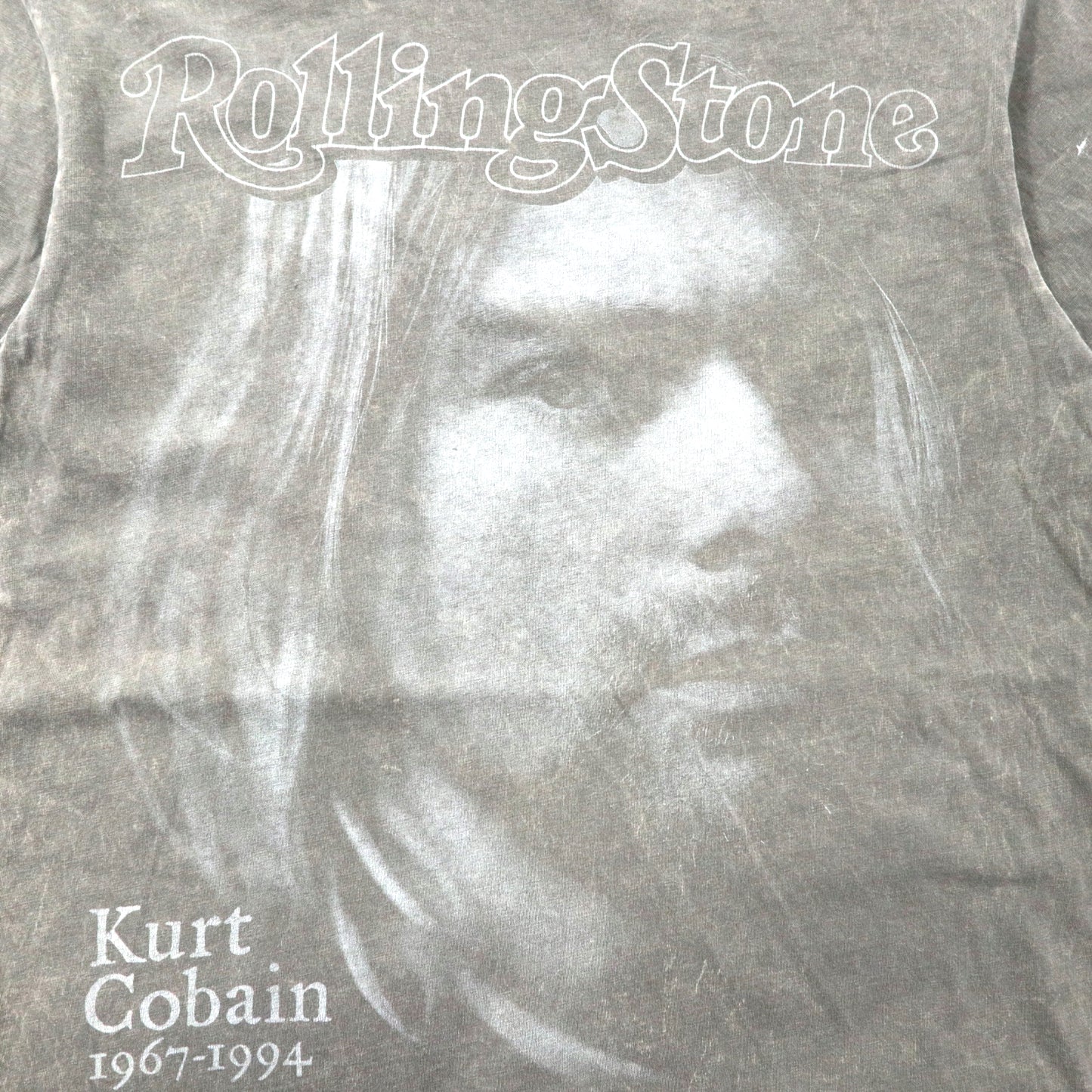 ROLLING STONE COLLECTION ニルヴァーナ カートコバーン バンドTシャツ M グレー コットン Kurt Cobain 1967-1994