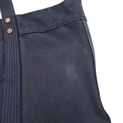 Polo Ralph Lauren ヴィンテージ加工 ビッグポニー トートバッグ ネイビー キャンバス