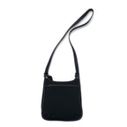 COACH USA made Old Coach crossbody bag shoulder bag black canvas leather 8114