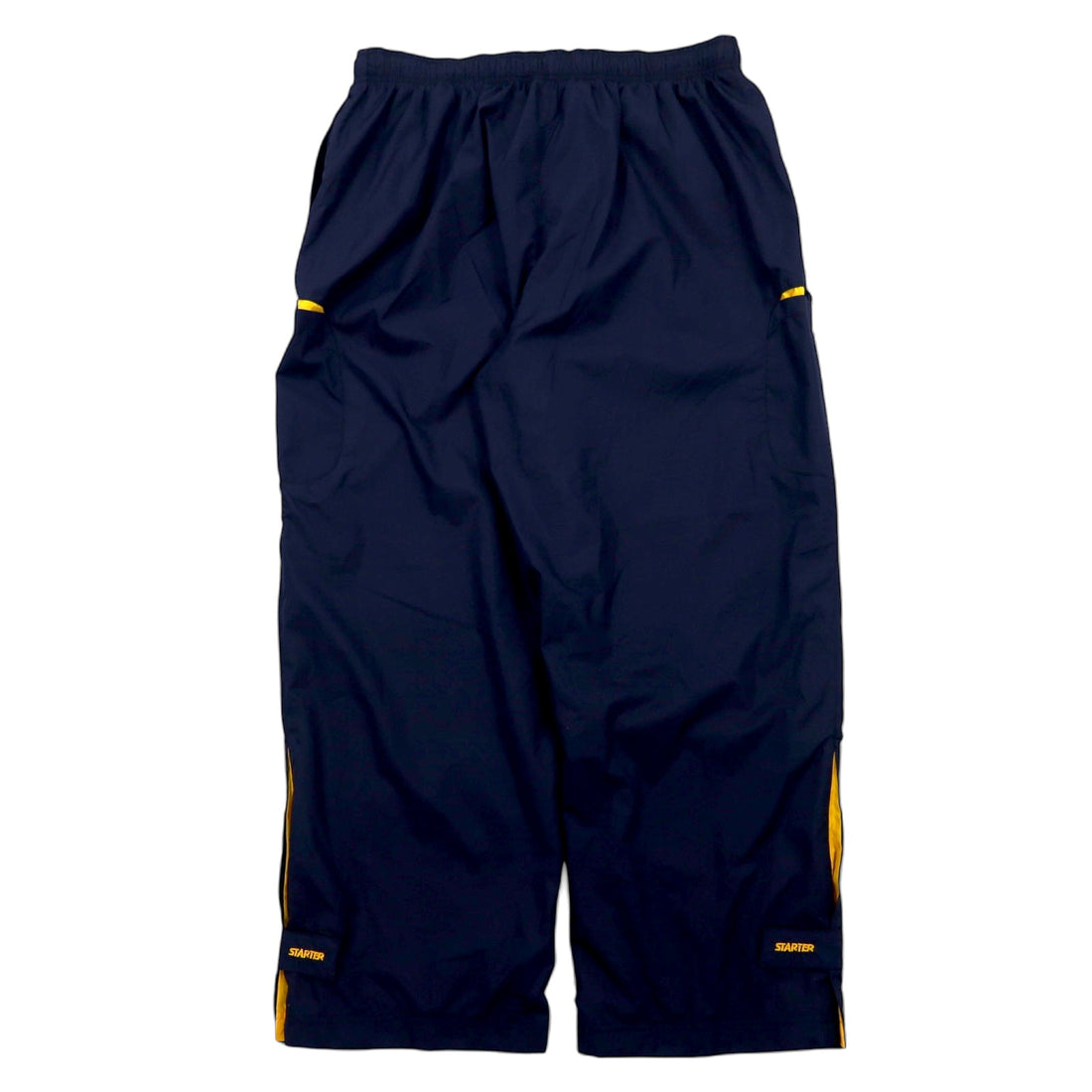 STARTER 90s Track Pants Jersey Wind Pants XL Navy Mesh Liner Unused
