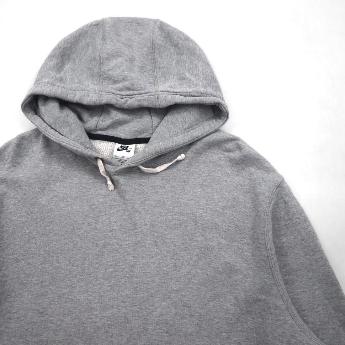 NIKE SB Premium Skate Hoodie, XL, Gray, with Zip Pocket, DH2644-063