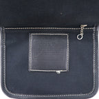 COACH USA made Old Coach crossbody bag shoulder bag black canvas leather 8114