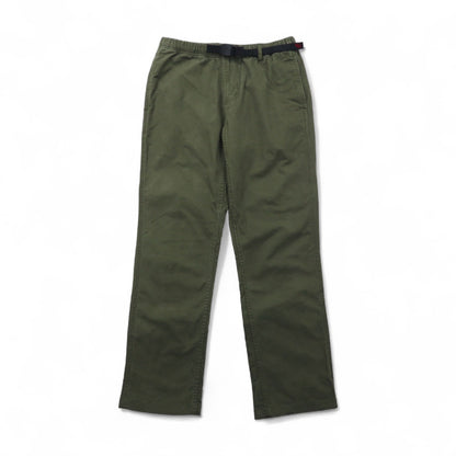 GRAMICCI ニュー ナローパンツ ジャストカット M カーキ コットン NEW NARROW PANTS JUST CUT 8817-FDJ