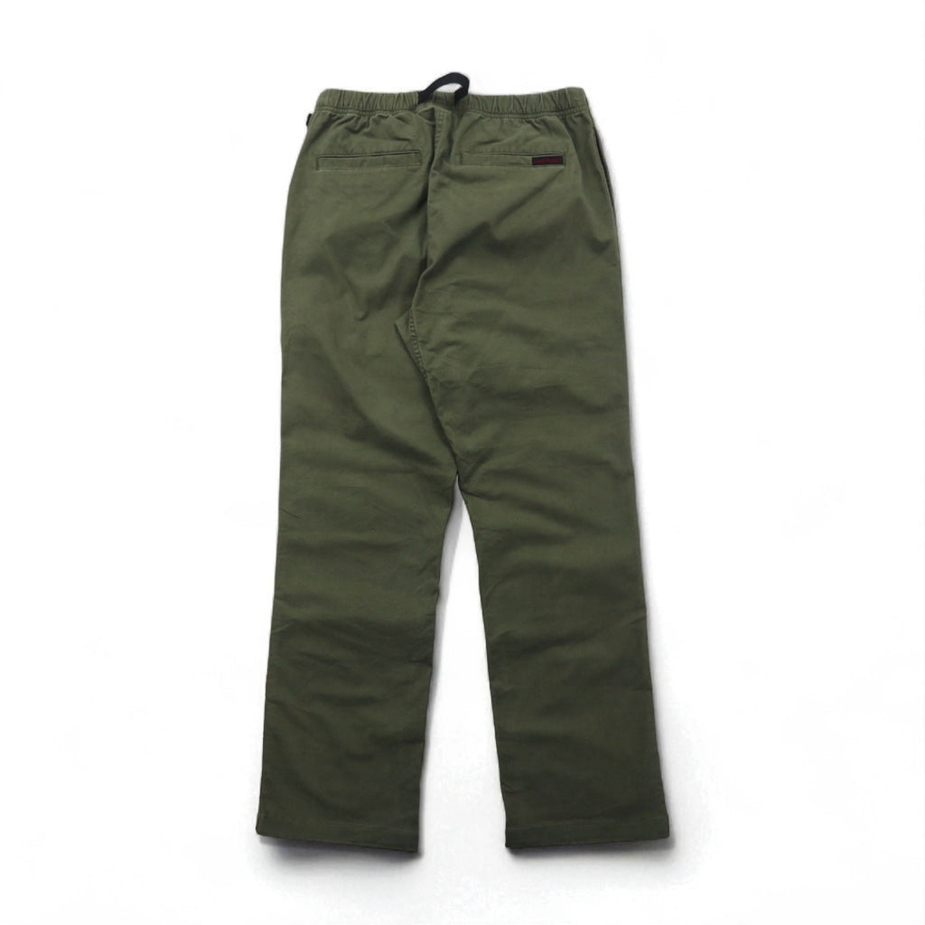 GRAMICCI ニュー ナローパンツ ジャストカット M カーキ コットン NEW NARROW PANTS JUST CUT 8817-FDJ