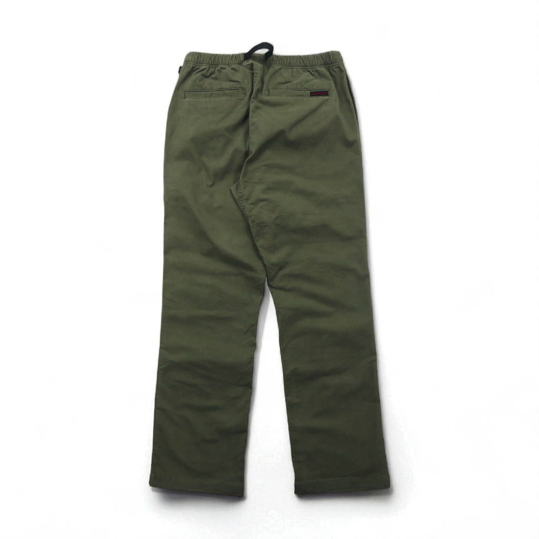 GRAMICCI ニュー ナローパンツ ジャストカット M カーキ コットン NEW NARROW PANTS JUST CUT 8817-FDJ