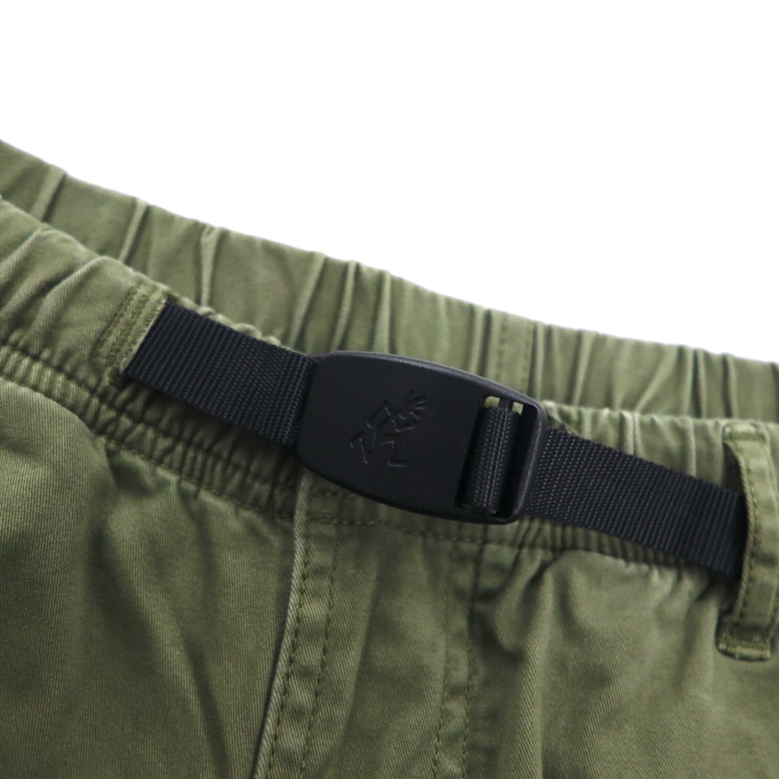 GRAMICCI ニュー ナローパンツ ジャストカット M カーキ コットン NEW NARROW PANTS JUST CUT 8817-FDJ