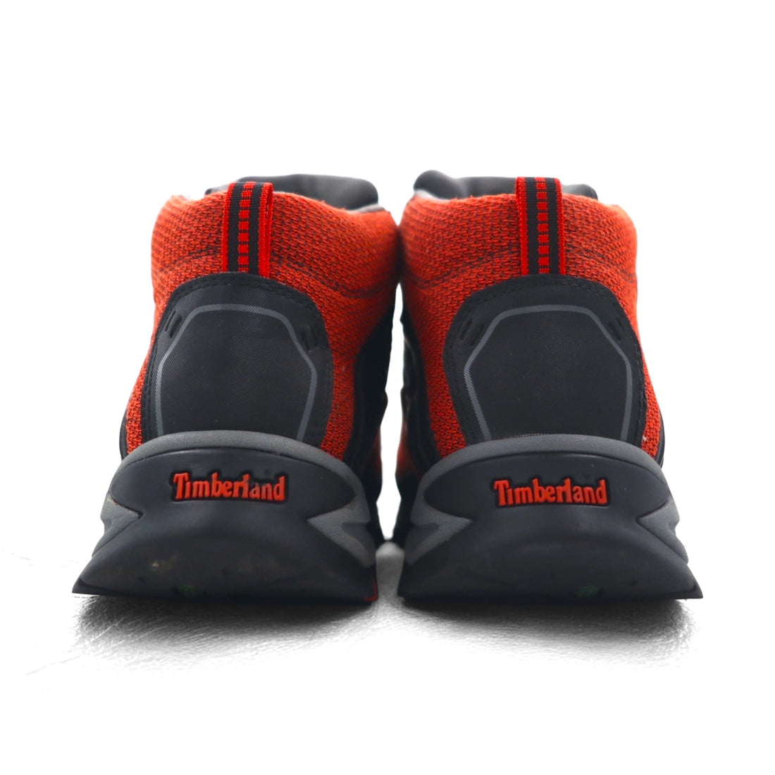 Timberland Trekking Boots 26cm Black Red Waterproof 9721 PIPER TRAIL Mid Leather and Fabric Waterproof
