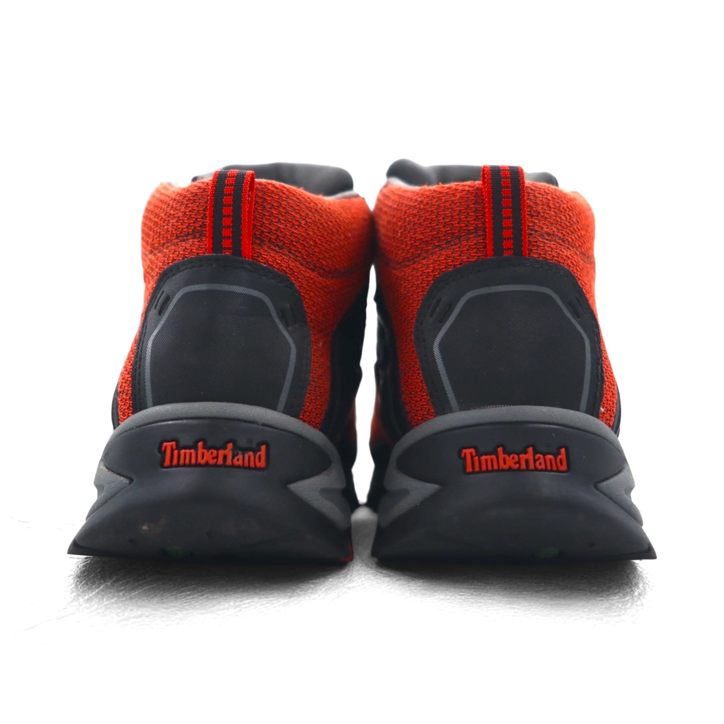 Timberland トレッキングブーツ 26cm ブラック レッド 防水 9721 PIPER TRAIL Mid Leather and Fabric Waterproof