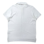 POLO RALPH LAUREN Polo shirt L White Cotton Pique CUSTOM FIT Small pony embroidery