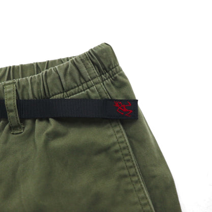 GRAMICCI ニュー ナローパンツ ジャストカット M カーキ コットン NEW NARROW PANTS JUST CUT 8817-FDJ