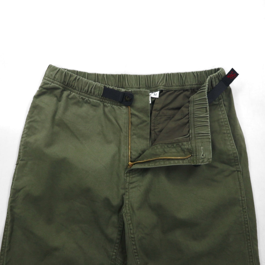 GRAMICCI ニュー ナローパンツ ジャストカット M カーキ コットン NEW NARROW PANTS JUST CUT 8817-FDJ