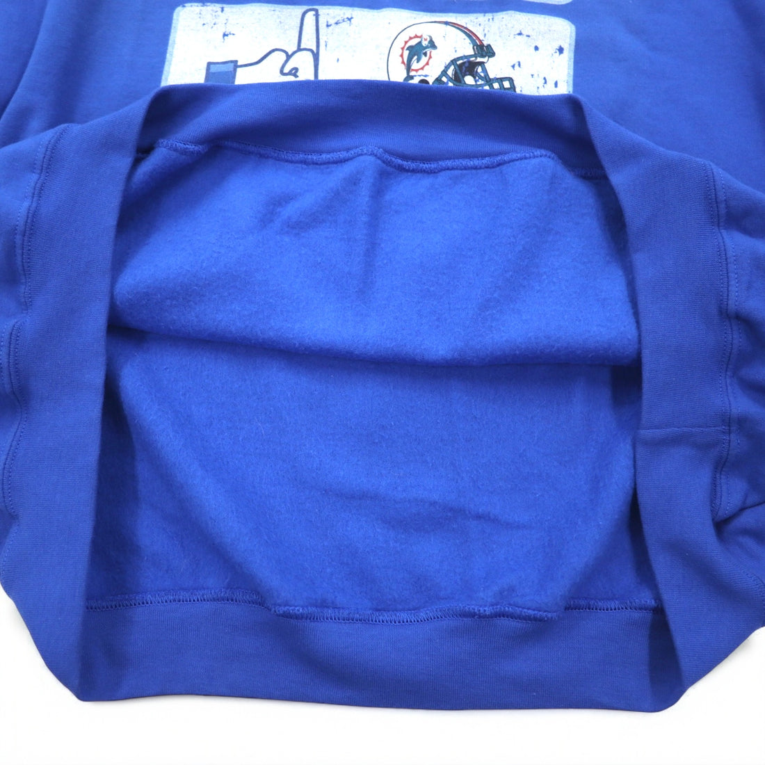 NFL Pullover Hoodie 5XL Blue Fleece Lining Buffalo Bills Big Size GILDAN Front Pocket