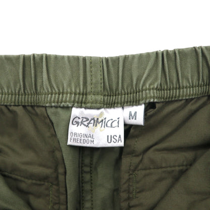 GRAMICCI ニュー ナローパンツ ジャストカット M カーキ コットン NEW NARROW PANTS JUST CUT 8817-FDJ