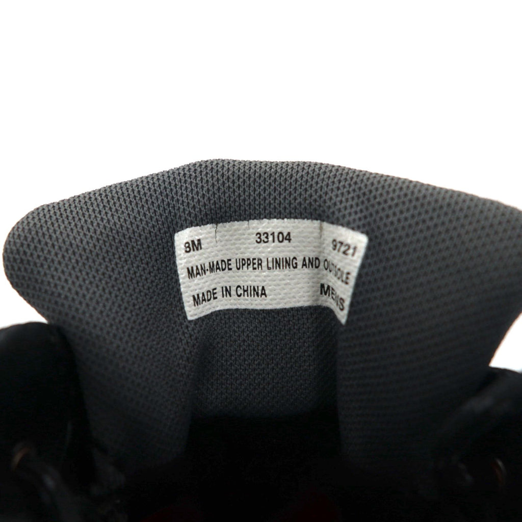 Timberland トレッキングブーツ 26cm ブラック レッド 防水 9721 PIPER TRAIL Mid Leather and Fabric Waterproof