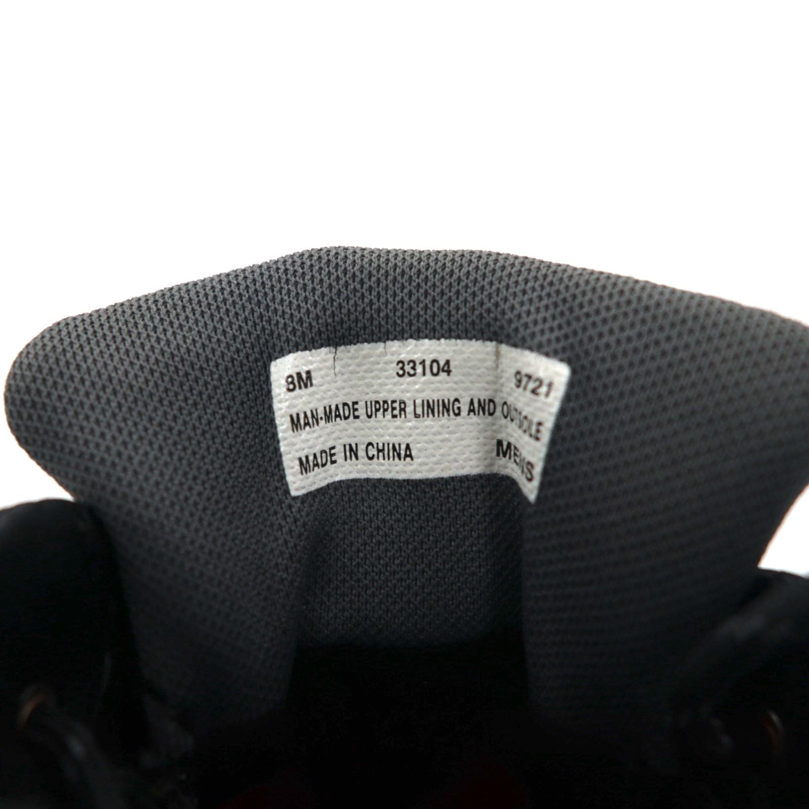 Timberland トレッキングブーツ 26cm ブラック レッド 防水 9721 PIPER TRAIL Mid Leather and Fabric Waterproof