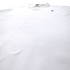 POLO RALPH LAUREN Polo shirt L White Cotton Pique CUSTOM FIT Small pony embroidery