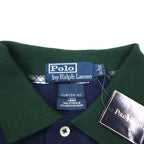 Polo by Ralph Lauren 90s Big Pony Embroidered Polo Shirt, Size L, Navy, Cotton, Pique, Custom Fit, Classics, Unused