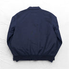 TOMMY HILFIGER Swing Top Harrington Jacket XL Navy Nylon Check Lining One Point Logo Embroidery